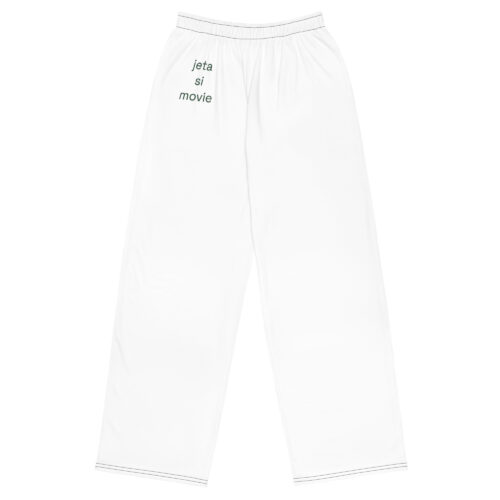 all-over-print-unisex-wide-leg-pants-white-front-6978cd6fc157e.jpg Pantalon large