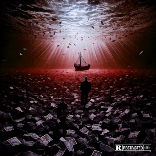 ocean abyss cover v2 Bino x Dxnit - OC€AN ABYSS (Album en Vinyle)